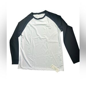 ANGEL SEASON unisex size medium beach sun protection long sleeve rashguard NWT